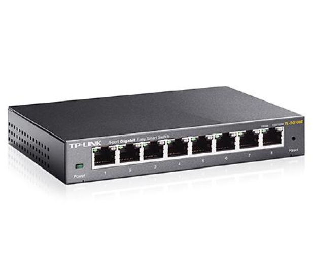 TP-Link 8p TL-SG108E (8x10/100/1000Mbit) - 222170 - zdjęcie 2